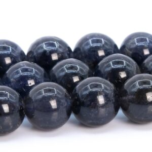 8-9MM Iolite Beads Dark Blue Grade A+ Genuine Natural Gemstone Round Loose Beads 15" / 7.5" Bulk Lot Options (116519) 8-9MM Iolite Beads Dark Blue Grade A+ Genuine Natural Gemstone Round Loose Beads 15" / 7.5" Bulk Lot Options (116519)