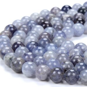 8MM Natural Iolite Gemstone Grade AA Round Loose Beads BULK LOT 1,2,6,12 and 50 (D313) 8MM Natural Iolite Gemstone Grade AA Round Loose Beads BULK LOT 1,2,6,12 and 50 (D313)