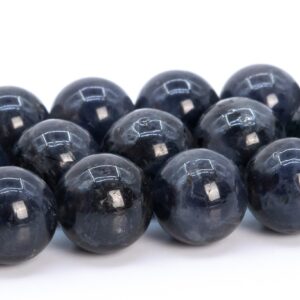 9-10MM Iolite Beads Dark Blue Grade A+ Genuine Natural Gemstone Round Loose Beads 15"/7.5" Bulk Lot Options (116514) 9-10MM Iolite Beads Dark Blue Grade A+ Genuine Natural Gemstone Round Loose Beads 15"/7.5" Bulk Lot Options (116514)