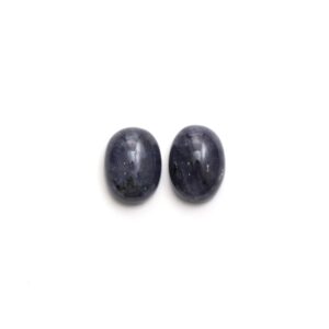 Natural Iolite Smooth Oval Loose Gemstone, 12x16 Mm, Iolite Jewelry Handmade Gift For Women, Pair Natural Iolite Smooth Oval Loose Gemstone, 12x16 Mm, Iolite Jewelry Handmade Gift For Women, Pair