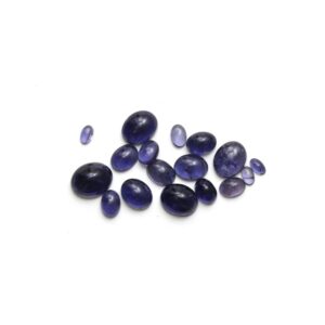 Natural Iolite Smooth Oval Loose Gemstone, 3x5 Mm To 9x11 Mm, Iolite Jewelry Handmade Gift For Women, Set Of 17 Pieces Natural Iolite Smooth Oval Loose Gemstone, 3x5 Mm To 9x11 Mm, Iolite Jewelry Handmade Gift For Women, Set Of 17 Pieces