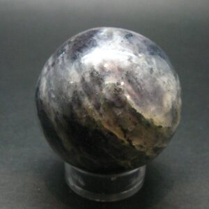 Rare Iolite Cordierite Sphere From Tanzania - 197.30 Grams - 2.0" Rare Iolite Cordierite Sphere From Tanzania - 197.30 Grams - 2.0"