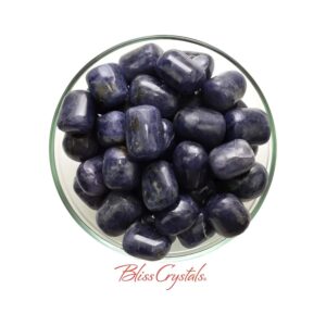 Iolite Tumbled Stone Aka "water Sapphire" Mineral Crystal 1 Large #lt01