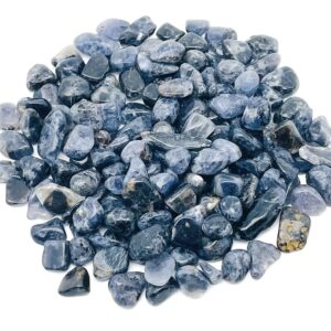 Iolite Chips – Gemstone Chips – Crystal Semi Tumbled Chips - Bulk Crystal - 7-12mm - CP1011