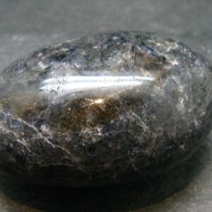 Rare Iolite Cordierite Tumbled Stone From Tanzania - 107.15 Grams - 2.4"