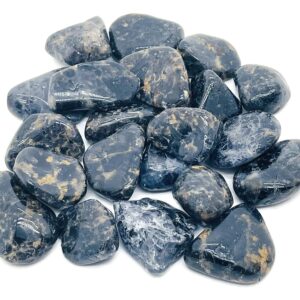 Iolite Tumbled Stone – Iolite Crystal - Genuine Polished – TU1200