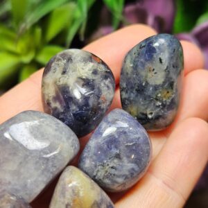 Iolite Tumbled Stone - Tumbled Iolite - Polished Iolite - Iolite Crystal - Iolite Stone - Natural Iolite - Genuine Iolite - Iolite Specimen