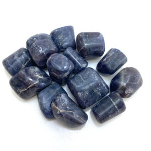 Tumbled Iolite, Iolite Tumble, Polished Iolite, Pocket Iolite, Healing Iolite, T-137