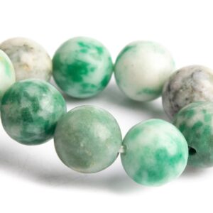 8mm Qinghai Jade Beads Bracelet Grade A Genuine Natural Round Gemstone 7" Bulk Lot Options (106637h-2023)