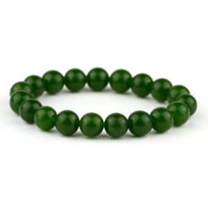 Dark Jade Bracelet, Dark Green Bracelet, Jade Green Jewelry, Everyday Bracelet, Jade Jewelry Gift, Nephrite Bracelet , Imperial Jade