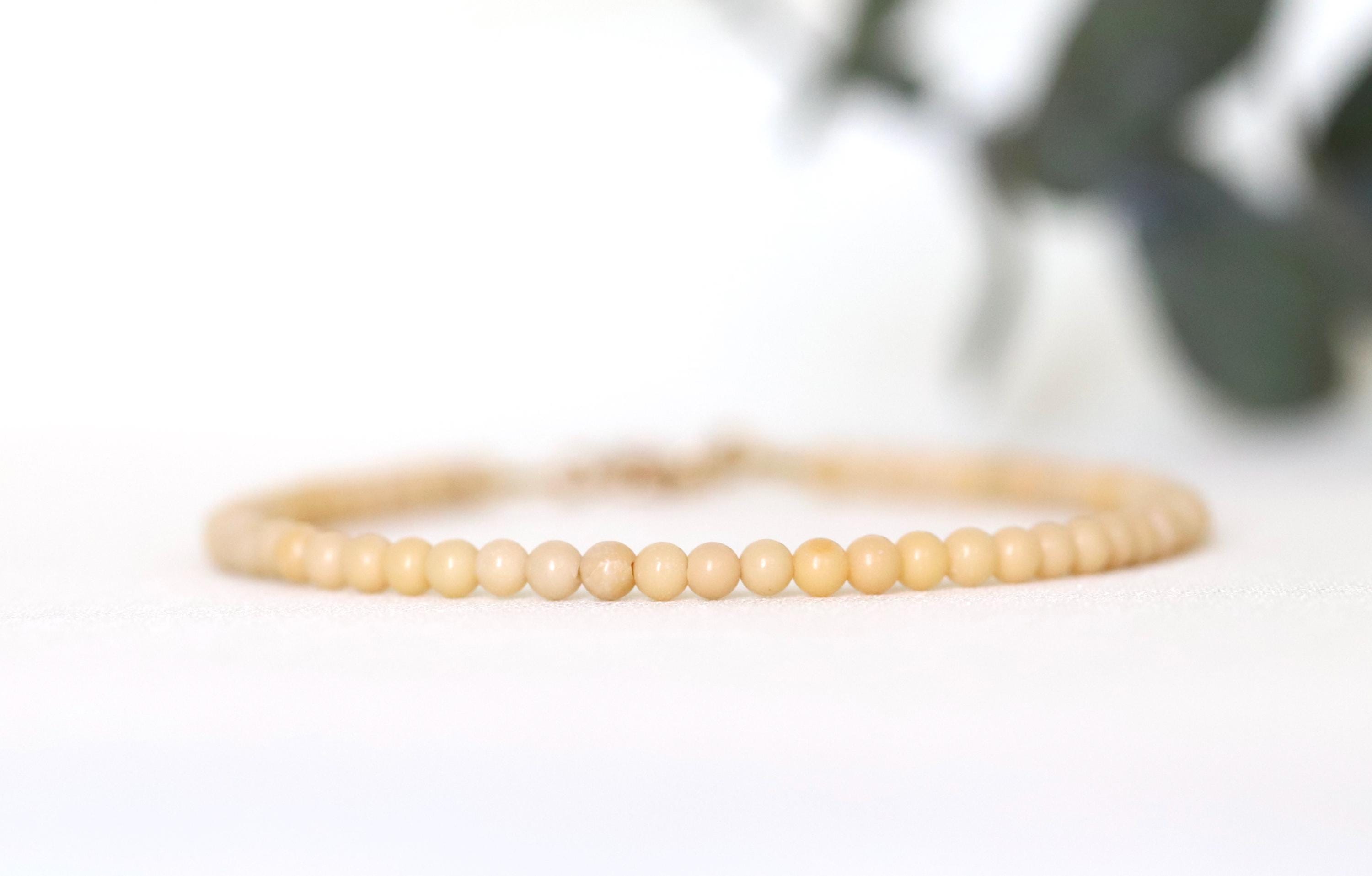 Natural Yellow Nephrite Bracelet, Prosperity Bracelet, Jade Jewelry, Bracelet Femme, Nephrite Jade Bracelet 3mm, Women's Delicate Bracelet Natural Yellow Nephrite Bracelet, Prosperity Bracelet, Jade Jewelry, Bracelet Femme, Nephrite Jade Bracelet 3mm, Women's Delicate Bracelet