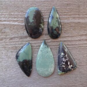 Hantigyrite Teisky Jade Cabochon, Rare Russian Stones