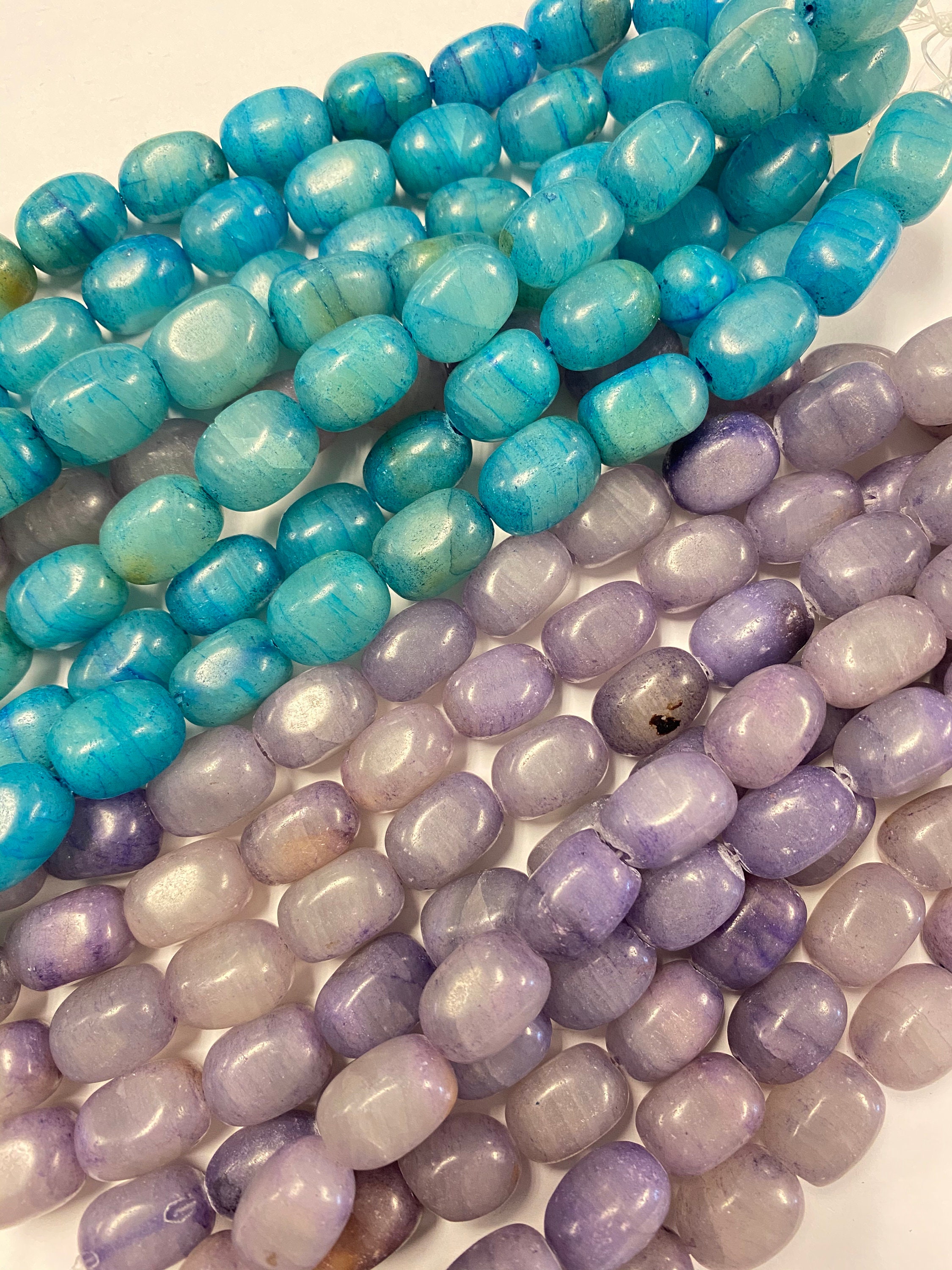 Jade 18x12x12mm Nugget Gemstone Beads -- 7.5 Inch Strand Jade 18x12x12mm Nugget Gemstone Beads -- 7.5 Inch Strand