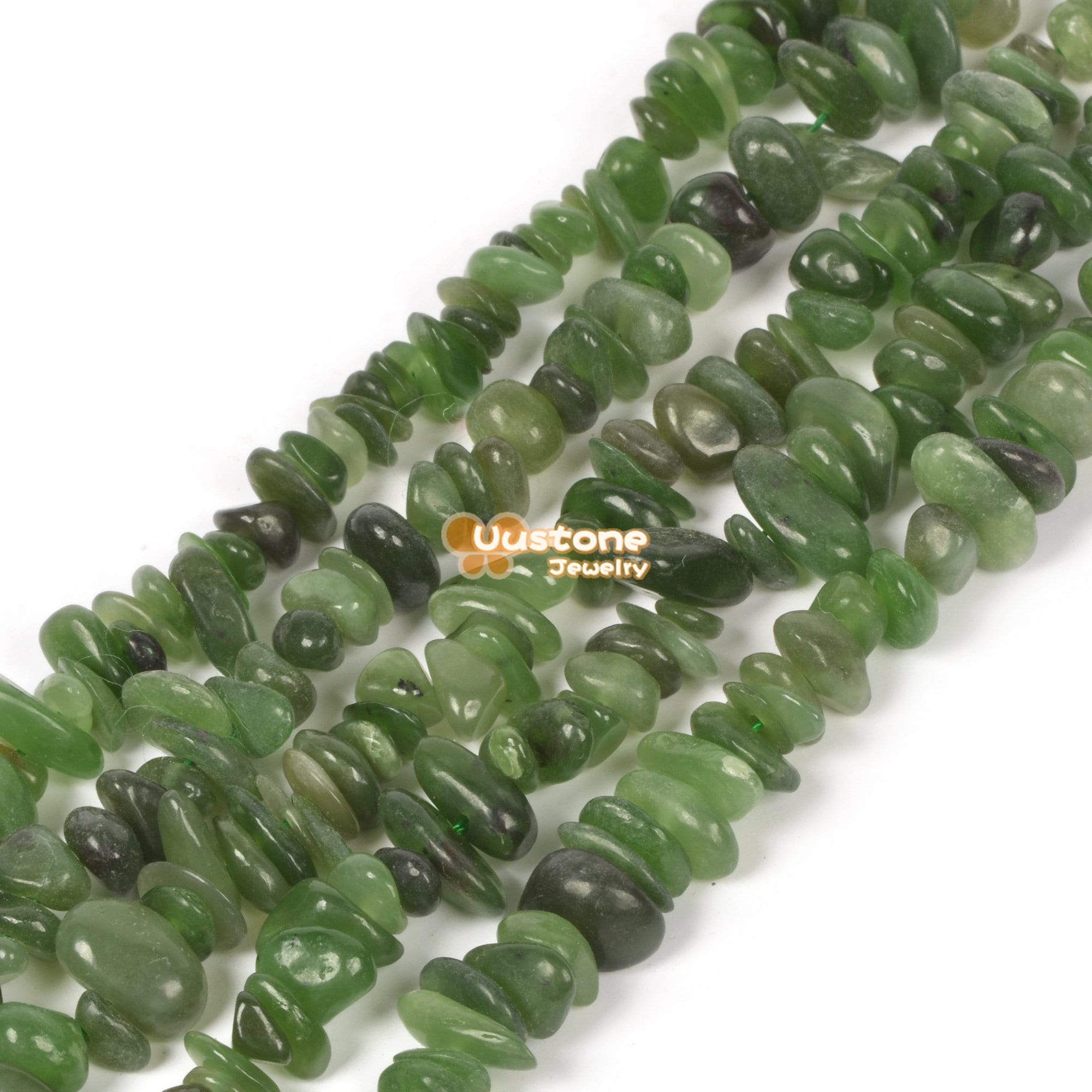 Natural African Jade Freedom Chips Loose Beads 6-10mm For Jewelry Making Diy Handmade Craft 16 Inch