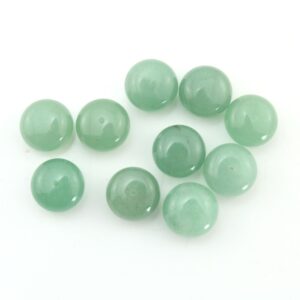 10-12mm Natural Button Shape Earring Beads,Crystal Earring beads,Jade Earring beads,Half Drilled Gemstone beads,Beads for jewelry  earring