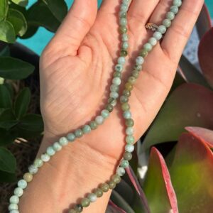20” 6mm Canadian Jade Necklace