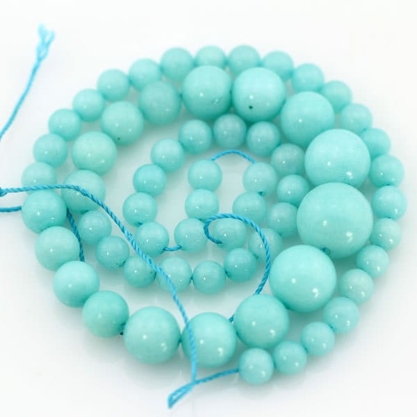 6-14mm Graduated Round Ade Beads,smooth Mint Green Jade Beads,,full Strand,jade Necklace,gemstone Beads--60 Pieces--17 Inches--bj009 6-14mm Graduated Round Ade Beads,smooth Mint Green Jade Beads,,full Strand,jade Necklace,gemstone Beads--60 Pieces--17 Inches--bj009