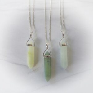 Jade Necklace Sterling Silver • Real Jade Necklace • Jade Crystal Necklace, Green Jade Necklace • Healing Crystal • Jade Necklace Men Jade Necklace Sterling Silver • Real Jade Necklace • Jade Crystal Necklace, Green Jade Necklace • Healing Crystal • Jade Necklace Men