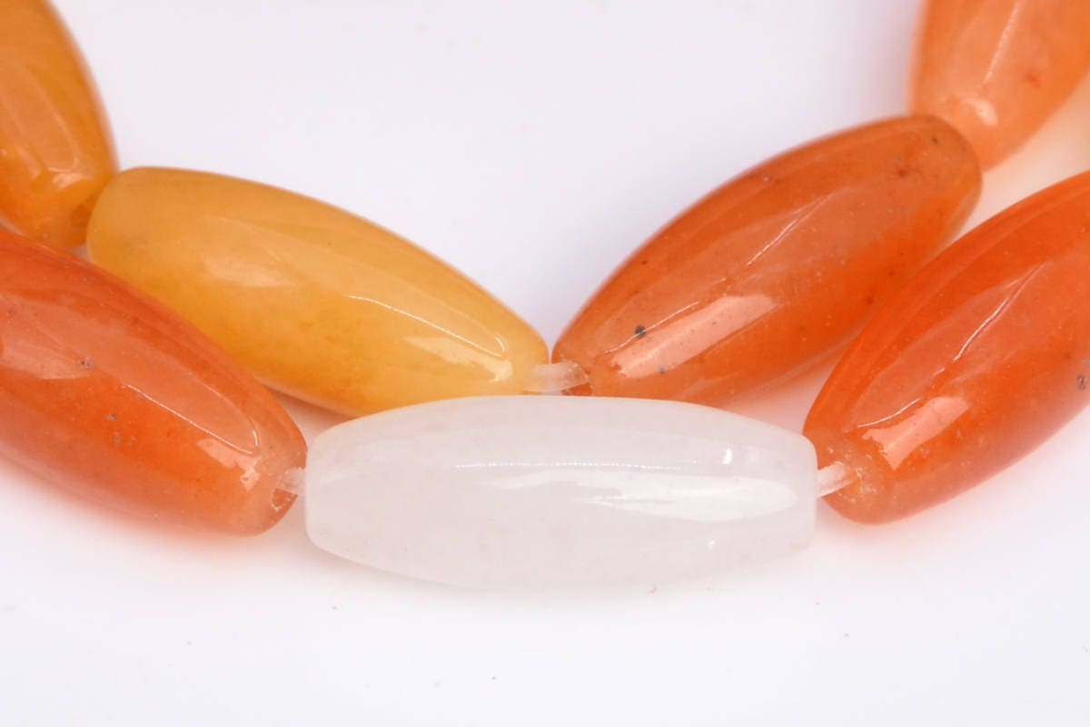 16x6mm Multicolor Jade Beads Barrel Grade Aaa Genuine Natural Gemstone Half Strand Loose Beads 7.5" Bulk Lot 1,3,5,10 And 50 (103062h-683)