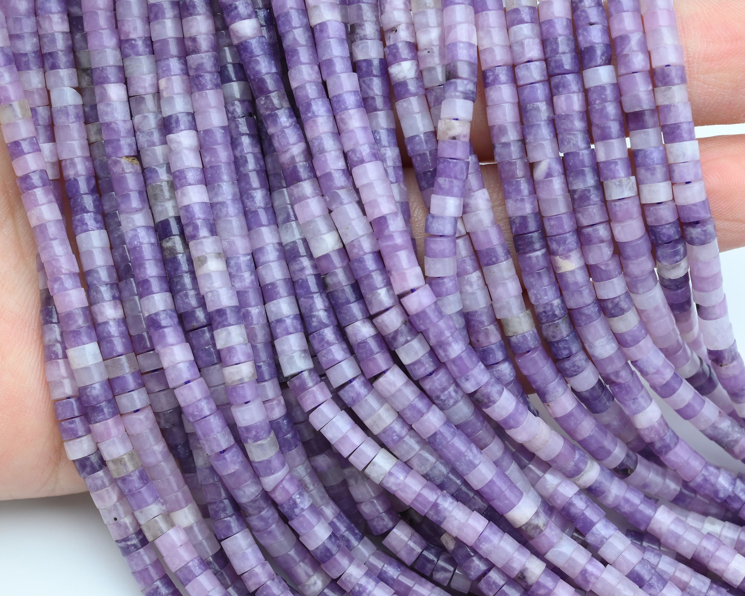 2x4/3x6mm Purple Jade Rondelle Beads,heishi Gemstone Beads,for Jewelry Making Beads,wholesale Loose Beads,for Bracelet Beads/necklace Beads. 2x4/3x6mm Purple Jade Rondelle Beads,heishi Gemstone Beads,for Jewelry Making Beads,wholesale Loose Beads,for Bracelet Beads/necklace Beads.