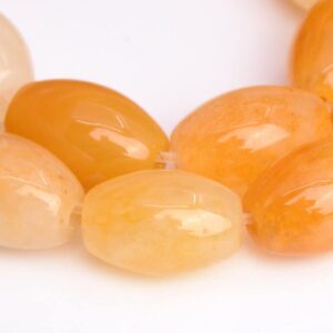 9x6MM Yellow Jade Beads Barrel Grade AAA Genuine Natural Gemstone Half Strand Loose Beads 7.5" BULK LOT 1,3,5,10 and 50 (103069h-685) 9x6MM Yellow Jade Beads Barrel Grade AAA Genuine Natural Gemstone Half Strand Loose Beads 7.5" BULK LOT 1,3,5,10 and 50 (103069h-685)