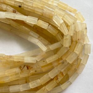 Heony Jade 10x4mm Tube Gemstone Beads-~ -15.5 Inch strand Heony Jade 10x4mm Tube Gemstone Beads-~ -15.5 Inch strand
