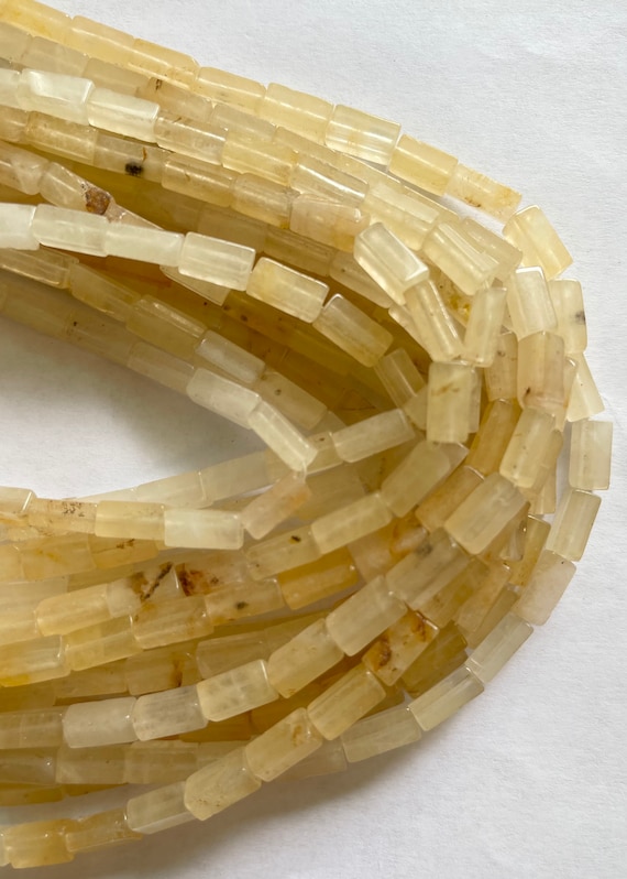 Heony Jade 10x4mm Tube Gemstone Beads-~ -15.5 Inch Strand Heony Jade 10x4mm Tube Gemstone Beads-~ -15.5 Inch Strand