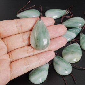 Aaa Grade Jade Teardrop Pendant Top Drilled Natural One Of A Kind Gemstone Aaa Grade Jade Teardrop Pendant Top Drilled Natural One Of A Kind Gemstone