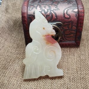 Carved Jade Eagle Pendant: Chinese Mythology Carved Jade Eagle Pendant: Chinese Mythology