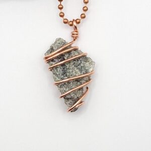 Raw Jadeite Necklace In Copper | Crystal For Balanced And Healthy Relationships Raw Jadeite Necklace In Copper | Crystal For Balanced And Healthy Relationships