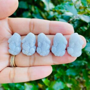 Lavender Jade Pixiu Charm (1) One Small Light Purple Natural Jade Crystal Dragon Pendant Lavender Jade Pixiu Charm (1) One Small Light Purple Natural Jade Crystal Dragon Pendant