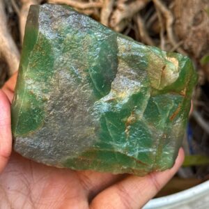 Raw Green Jade Specimen, 1700 Carat Rough Healing Crystal Chunk Raw Green Jade Specimen, 1700 Carat Rough Healing Crystal Chunk