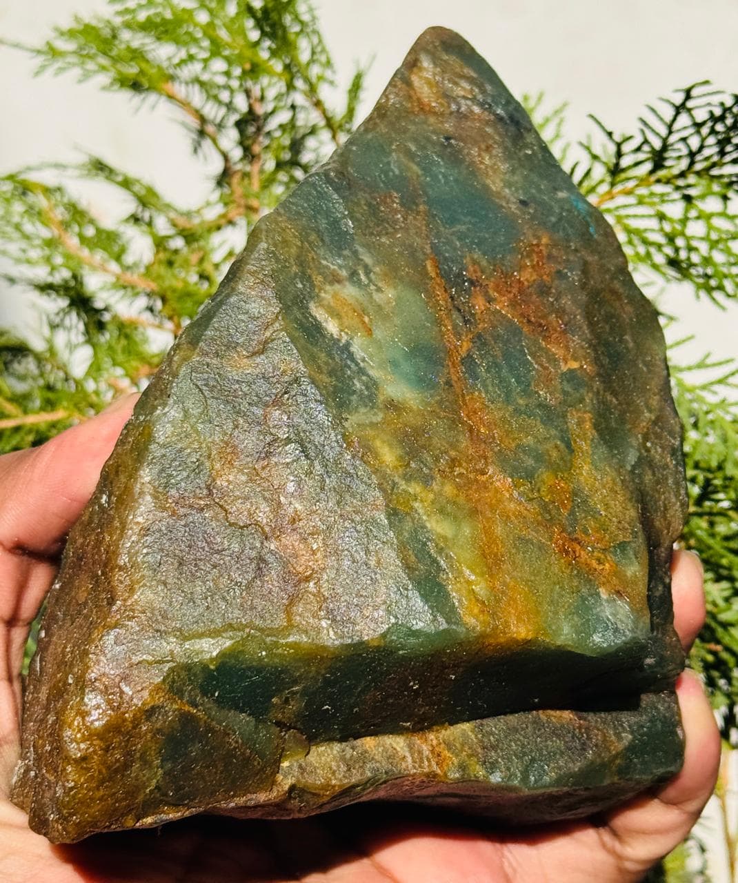 Natural Jade Raw , Beutiful Rough Jade  Natural Jade Specimen Healings Crystal Chunn Rough