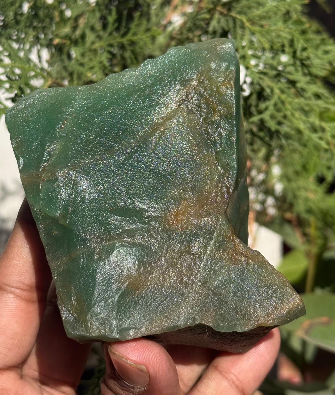 Natural Jade Raw , Beutiful Rough Jade  Natural Jade Specimen Healings Crystal Chunn Rough 1800caret