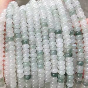 5x8mm Jade Rondelle Beads,one Strand 15",rondelle Diy Beads 5x8mm Jade Rondelle Beads,one Strand 15",rondelle Diy Beads