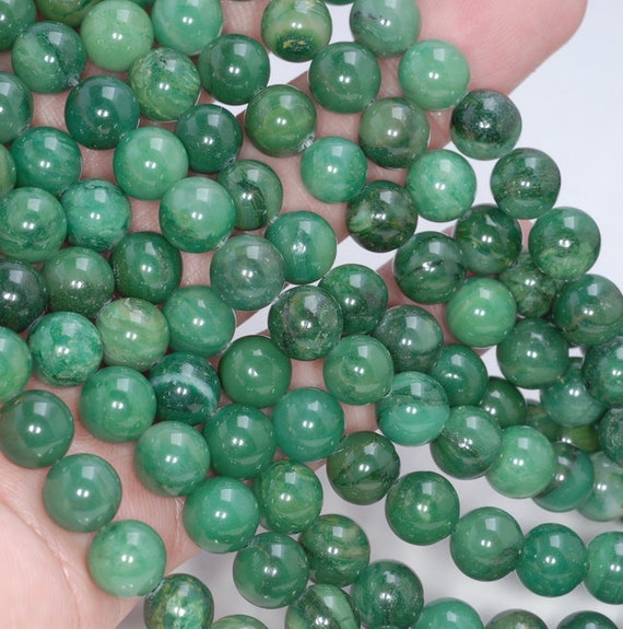 8mm Genuine Natural African Jade Green Gemstone Grade Aa Round Shape Loose Bead 15.5 Inch Full Strand Bulk Lot 1,2,6,12 And 50(80006050-m40) 8mm Genuine Natural African Jade Green Gemstone Grade Aa Round Shape Loose Bead 15.5 Inch Full Strand Bulk Lot 1,2,6,12 And 50(80006050-m40)
