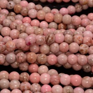 8mm Pink Jade Gemstone Round Beads 15 Inch Full Strand Bulk Lot 1,2,6,12 And 50(80010312-m45)