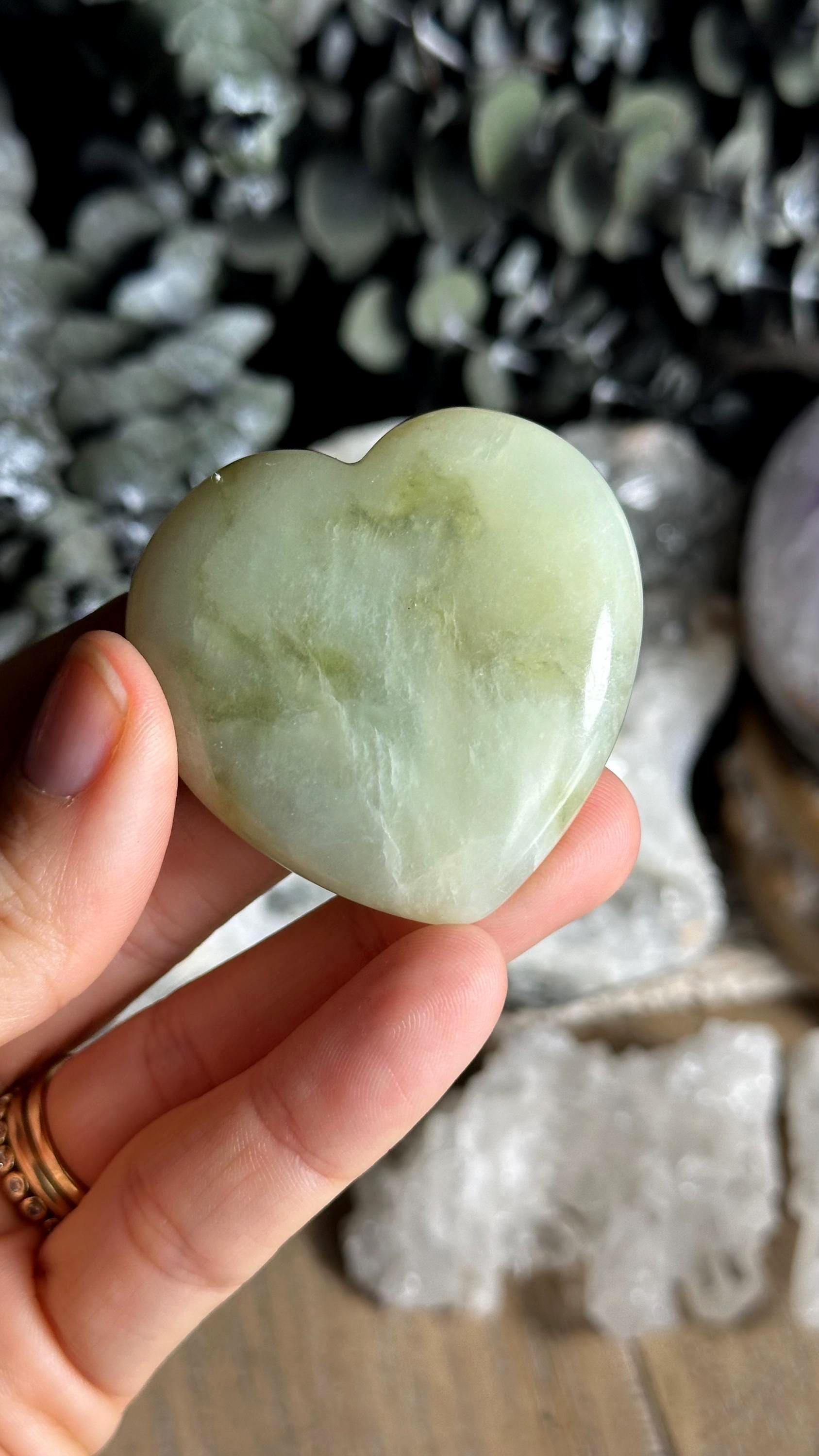 Burma Jade Heart, Burmese Jade
