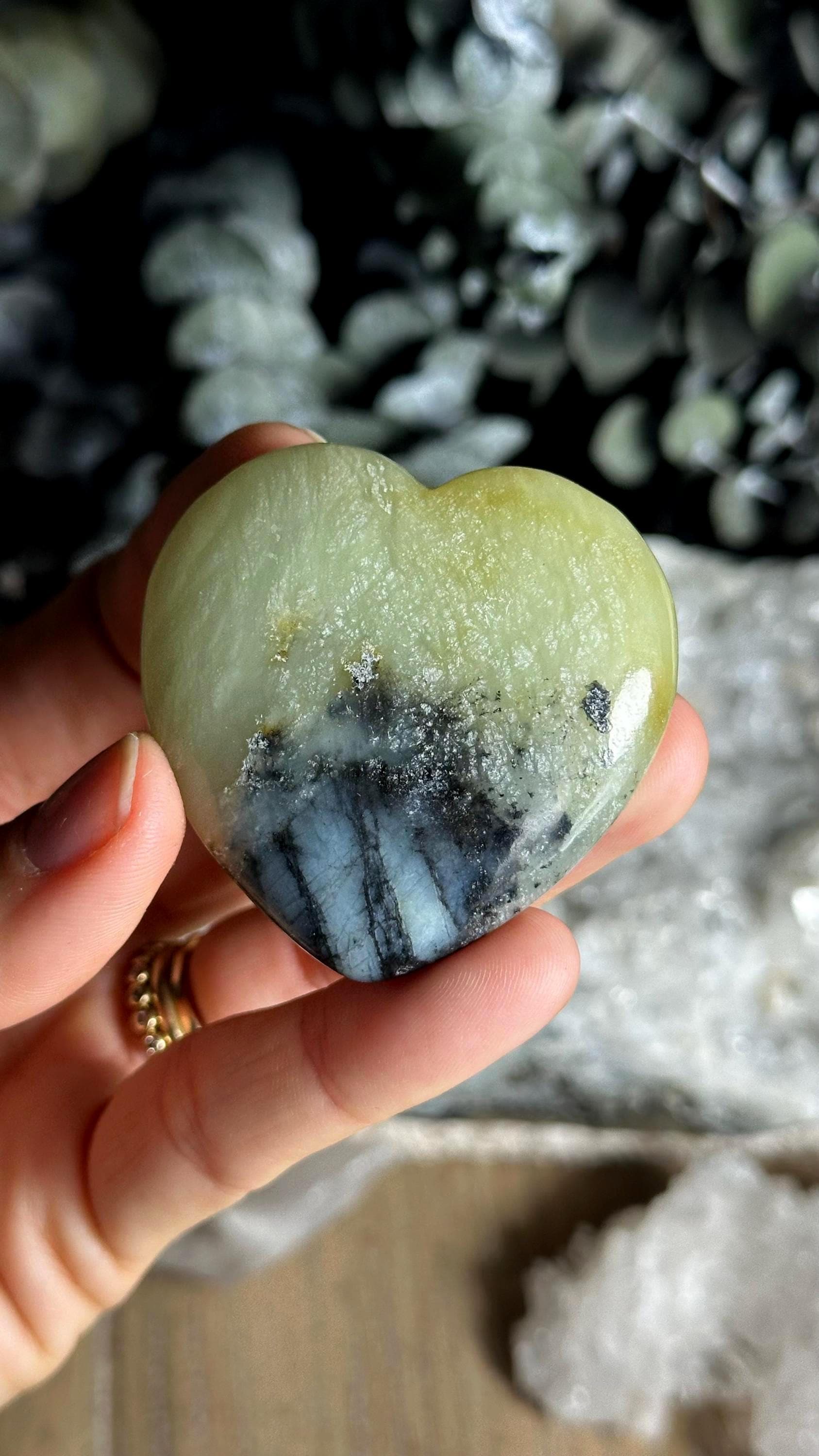 Burma Jade Heart, Burmese Jade