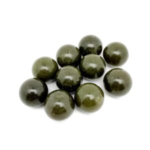 Green Jade Sphere Gemstone – Crystal Sphere - Healing Stone – Crystal Ball – Crystal Décor – 20mm - Sp1061
