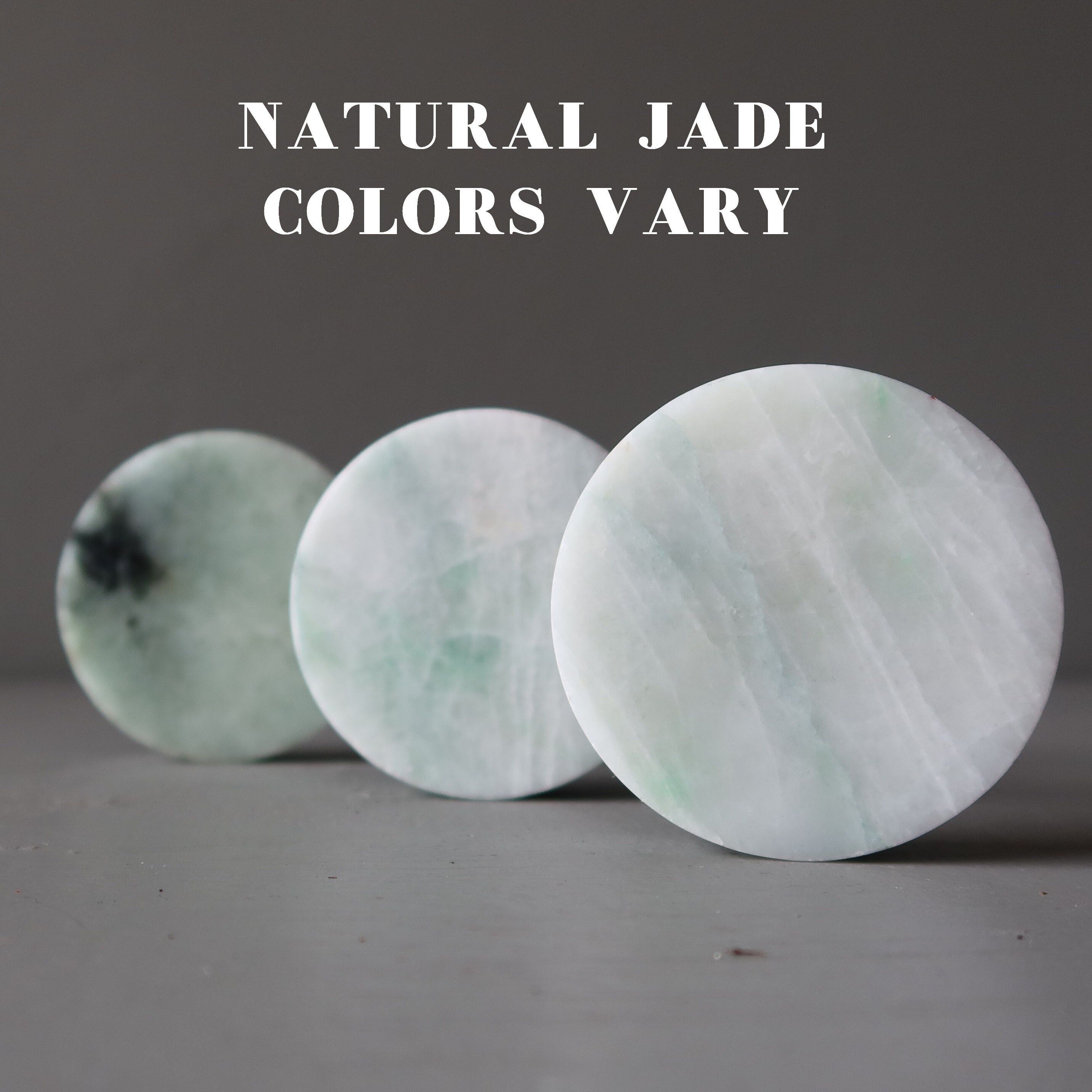 Jade Slab Abundance Circle Of Success Crystal Charger Stone