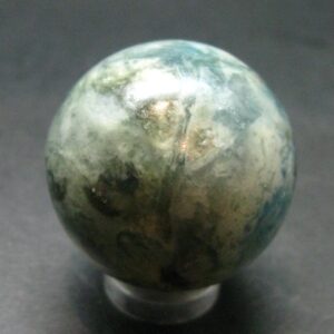 Very Rare Dianite (blue Jade) Sphere Ball From Russia - 1.2"