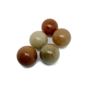Yellow Jade Natural Crystal Sphere – Healing Crystal Balls For Home – 25mm - Sp1160
