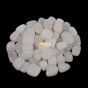 100 Grams White Jade Tumbled Polished Natural Crystal Healing Pocket Stones Rock Collection 100 Grams White Jade Tumbled Polished Natural Crystal Healing Pocket Stones Rock Collection