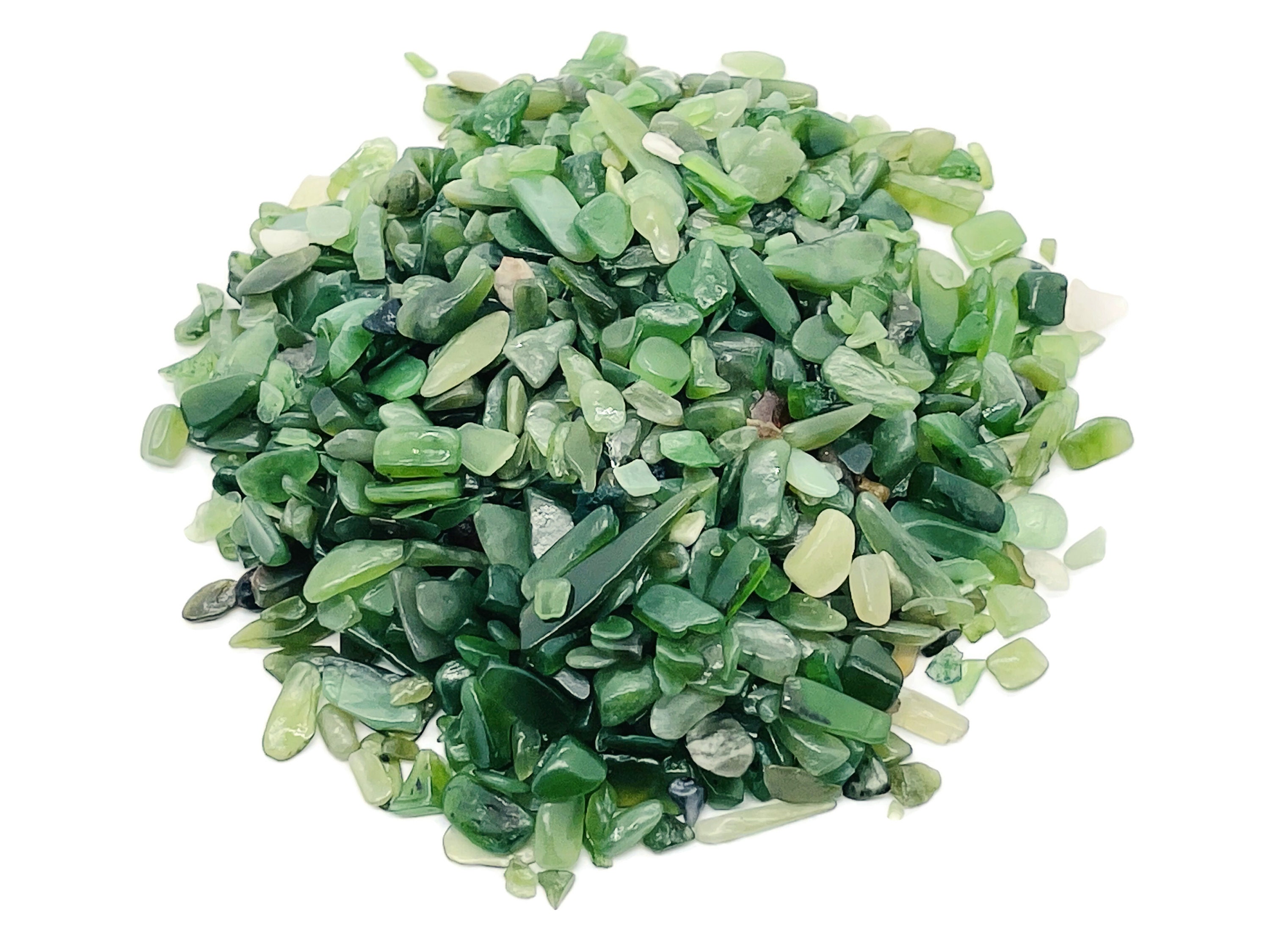 Nephrite Jade Chips – Gemstone Chips – Crystal Semi Tumbled Chips - Bulk Crystal - 2-6mm - Cp1218 Nephrite Jade Chips – Gemstone Chips – Crystal Semi Tumbled Chips - Bulk Crystal - 2-6mm - Cp1218