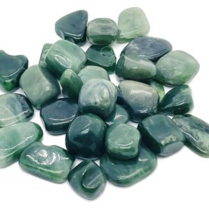 Nephrite Jade Tumbled Stone – Nephrite Crystal – Polished Nephrite Stones – Lucky Stone - Tu1207