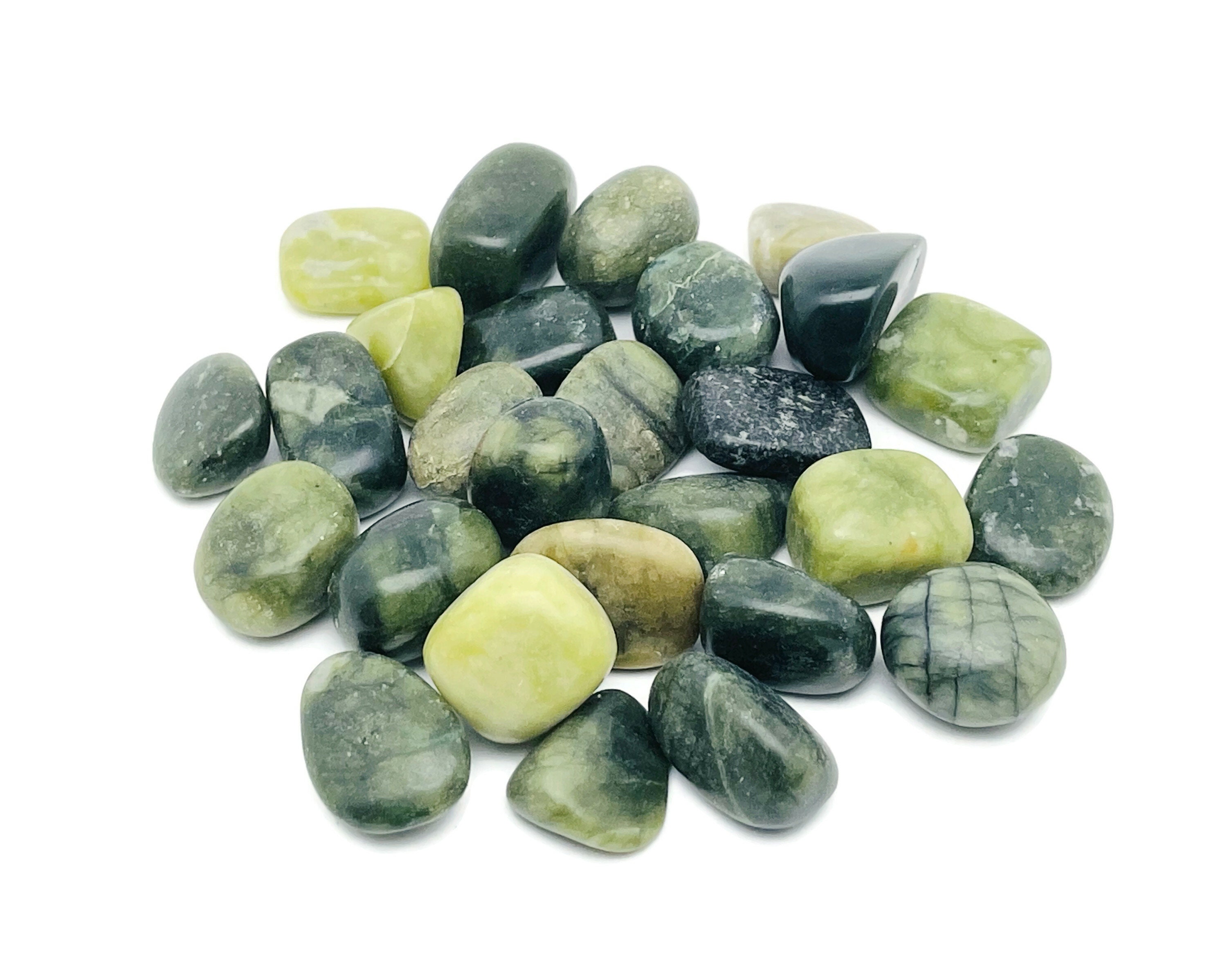 Nephrite Jade Tumbled Stone – Natural Nephrite Crystal – Polished Nephrite Stones – Healing Stone - Gift – Tu1285 Nephrite Jade Tumbled Stone – Natural Nephrite Crystal – Polished Nephrite Stones – Healing Stone - Gift – Tu1285