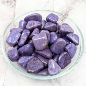 Purple Jade Tumble Stone (1-1.5") #lv2293 Purple Jade Tumble Stone (1-1.5") #lv2293