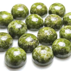 Aaa Heena Jasper Round Cabochon: 6x6 To 15x15 Mm