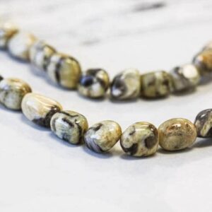 M/ Feldspath 8x10mm Rectangle Nugget Beads Size Varies 16" Strand Natural Jasper gemstone Beads For Crafts For Jewelry Making